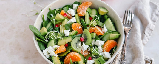 Mandarijn en Avocado Salade met Honing-Limoen Dressing 4 persoons