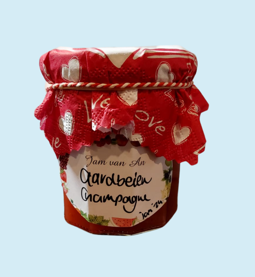 Jam Aardbei-Champagne